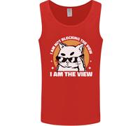 Funny Cat I Am The View Uomo Vest Tank Top