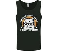 Funny Cat I Am The View Uomo Vest Tank Top