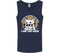 Funny Cat I Am The View Uomo Vest Tank Top