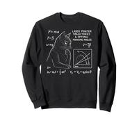 Funny Cat Math Physics Equations Science Humor Felpa