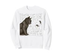 Funny Cat Math Physics Equations Science Humor Felpa