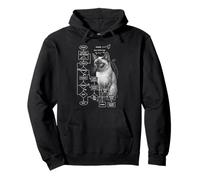 Funny Cat Math Physics Equations Science Humor Felpa con Cappuccio