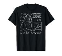 Funny Cat Math Physics Equations Science Humor Maglietta