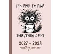 Funny Cat Monthly Planner 2027-2028: Cute 2-Year Monthly Organizer for Busy Lives | Stay Organized with a Smile | Perfect Gift for Cat Lovers
