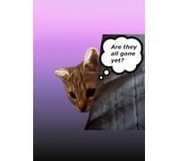 Funny Cat Notebook - Unruled Notebook, Original Designs & Adorable Messages: Cuaderno de Gatos Divertidos - Sin Guía, Diseños Originales y Mensajes Adorables