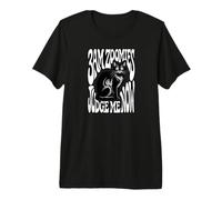 Funny Cat Owner 3AM Zoomies Judge Me Now Retro Maglietta Premium