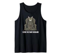 Funny Cat Owner I Serve The Tabby Overlord Canotta