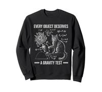 Funny Cat Physics Humor Design What Cats Really Think Felpa