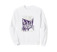 Funny Cat Pun STO Bene, Che ne dici di Te? Felpa