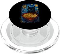 Funny Cat Ramen Graphic Japanese Kawaii Manga Anime PopSockets PopGrip per MagSafe