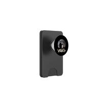 Funny Cat What? Murderous Black Cat With Knife Halloween PopSockets PopWallet per MagSafe