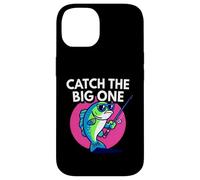 Funny Catch The Big One Fishing Fish Custodia per iPhone 14