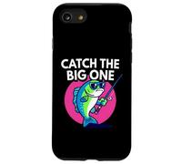 Funny Catch The Big One Fishing Fish Custodia per iPhone SE (2020) / 7/8