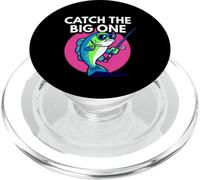 Funny Catch The Big One Fishing Fish PopSockets PopGrip per MagSafe