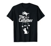 Funny Cats Il Catfather Maglietta