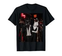 Funny Cats Party Animal Glamorous Cool Cat Lovers Humor Maglietta