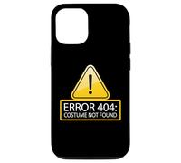 Funny Caution Error 404 Computer Joke Costume Not Found Meme Custodia per iPhone 12/12 Pro