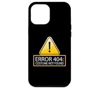 Funny Caution Error 404 Computer Joke Costume Not Found Meme Custodia per iPhone 12 Pro Max