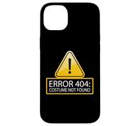 Funny Caution Error 404 Computer Joke Costume Not Found Meme Custodia per iPhone 14 Plus