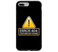 Funny Caution Error 404 Computer Joke Costume Not Found Meme Custodia per iPhone 7 Plus/8 Plus
