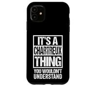 Funny Chartreux Breed Quote It's A Chartreux Thing Cat Lover Custodia per iPhone 11