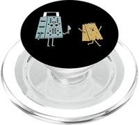 Funny Cheese Design Persone Che Amano Formaggi Chef Cuoco Cibo PopSockets PopGrip per MagSafe