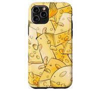 Funny Cheese Pattern for Food Lovers and Cheese Addicts Custodia per iPhone 11 Pro