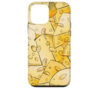 Funny Cheese Pattern for Food Lovers and Cheese Addicts Custodia per iPhone 12 mini