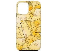Funny Cheese Pattern for Food Lovers and Cheese Addicts Custodia per iPhone 12 Pro Max