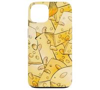 Funny Cheese Pattern for Food Lovers and Cheese Addicts Custodia per iPhone 13