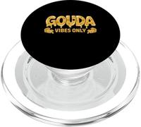 Funny Cheese Pun GOUDA VIBES SOLO Party Humor PopSockets PopGrip per MagSafe
