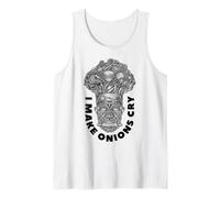 Funny Chef I Make Cipolle Cry Tribal Cook Head Totem Cooking Canotta