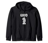 Funny Chess Good Knight Chess Players Felpa con Cappuccio