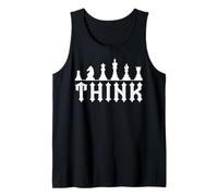 Funny Chess Pieces Chess Lover & Player Gifts Think Canotta