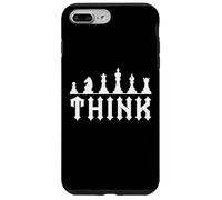 Funny Chess Pieces Chess Lover & Player Gifts Think Custodia per iPhone 7 Plus/8 Plus