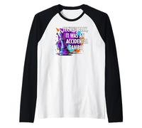 Funny Chess Player Accidental Gambit Blunder Quote Maglia con Maniche Raglan