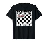 Funny Chess Shirt for Men Boys Checkerboard Chess Board Maglietta