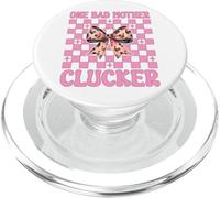 Funny Chicken Farm Pollo Ragazza Mamma Una Cattiva Madre Clucker PopSockets PopGrip per MagSafe