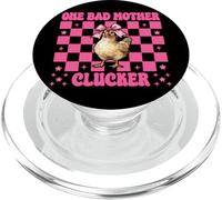 Funny Chicken Farm Pollo Ragazza Mamma Una Cattiva Madre Clucker PopSockets PopGrip per MagSafe