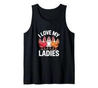 Funny Chicken Memes Scherzi divertenti sul pollo I Love My Ladies Canotta