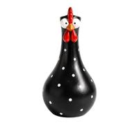 Funny Chicken Vase - Handcrafted Resin Flower Holder - Home Decor Statue