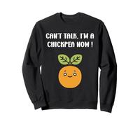 Funny chickpeas food minimalist simple i'm a chickpea Felpa