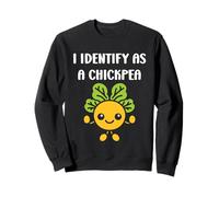 Funny chickpeas food minimalist simple i'm a chickpea Felpa