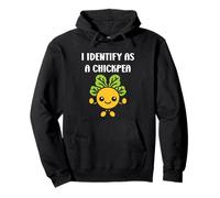 Funny chickpeas food minimalist simple i'm a chickpea Felpa con Cappuccio