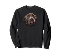 Funny Chocolate Lab Dog Brown Labrador Retriever Amante Felpa