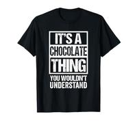Funny Chocolate Lover Quote Sweet Tooth Saying Maglietta