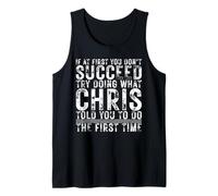 Funny CHRIS If At First You Don't Succeed Birthday CHRIS Canotta