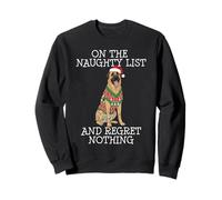 Funny Christmas Anatolian Shepherd Dog Naughty List Felpa