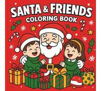 Funny Christmas Coloring Book for Kids: 40 Merry & Silly Holiday Pages with Santa, Reindeer, Elves & More: 4 Festive Sections -For Kids Ages 4-10