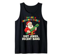 Funny Christmas Cracker Decent Bang Canotta